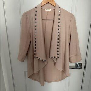 Ginger G Light Beige Cardigan